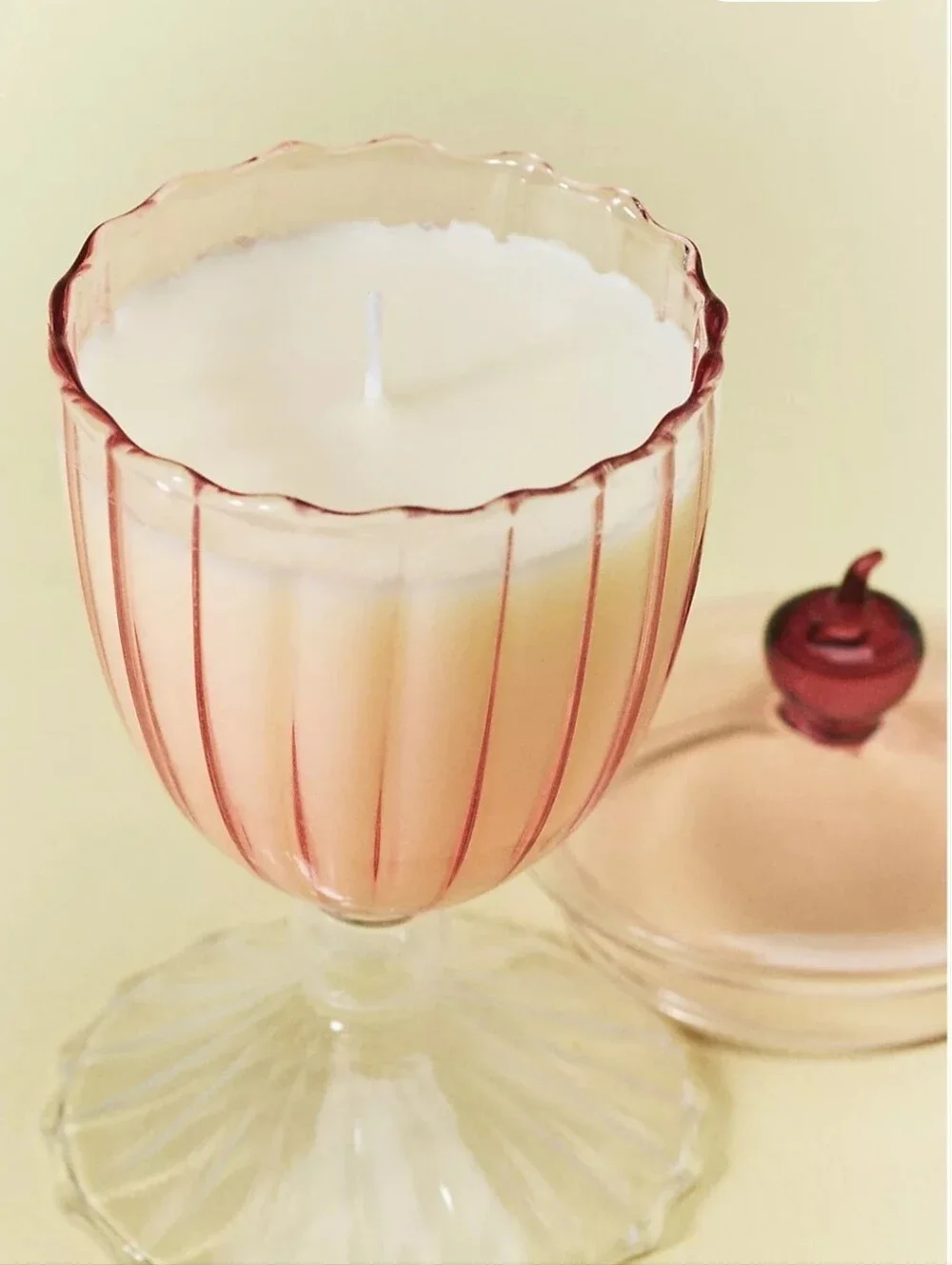 Anthropologie Astrid Gourmand Vanilla Shake Glass Candle ~ 5 oz